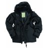 Куртка Mil-Tec 3-ех слойная черная, flecktarn